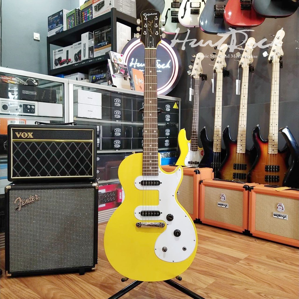 Epiphone Les Paul SL Electric Guitar, Sunset Yellow
