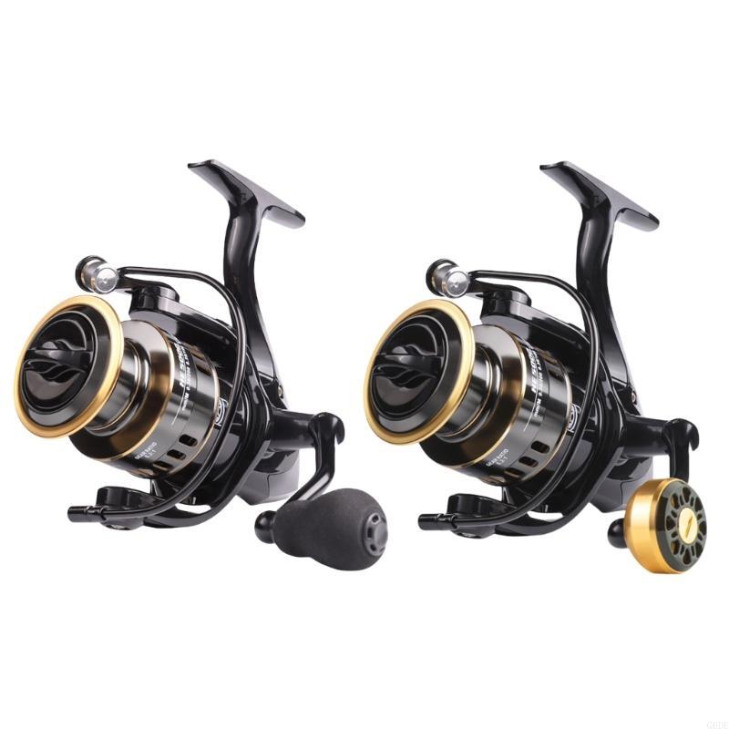 G6DE HE1000-7000 Fishing Reel 5.2:1 Gear Ratio Fishing Reel 22LBs Drag Professional Carp Fishing Ree