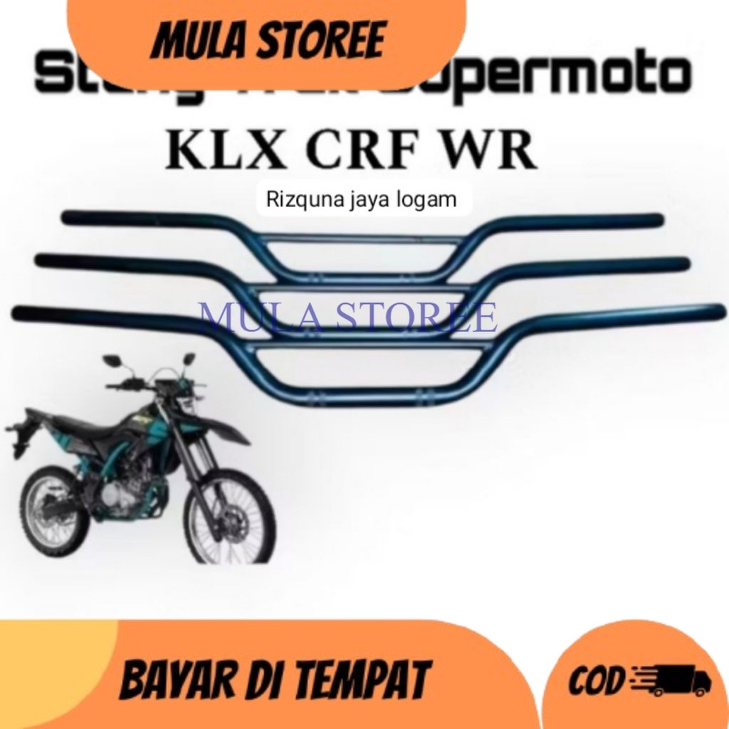 Mulaa Stang Stir Tracker Crf 150l Stang Trail D-Tracker Stang Stir Trail Setang Motor D-Tracker Crf 
