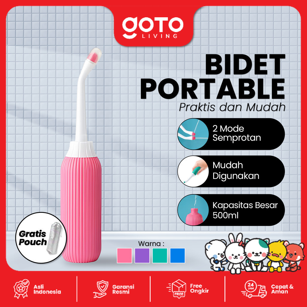 Goto Spritz Bidet Semprotan Alat Cebok Manual Toilet Portable Travel