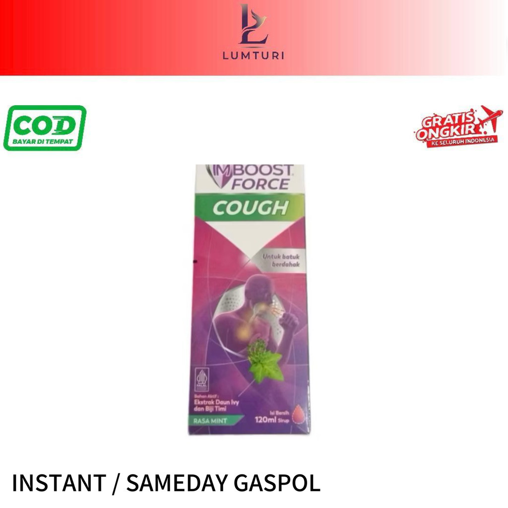Imboost Force Cough Dewasa 120ML Batuk Imboost