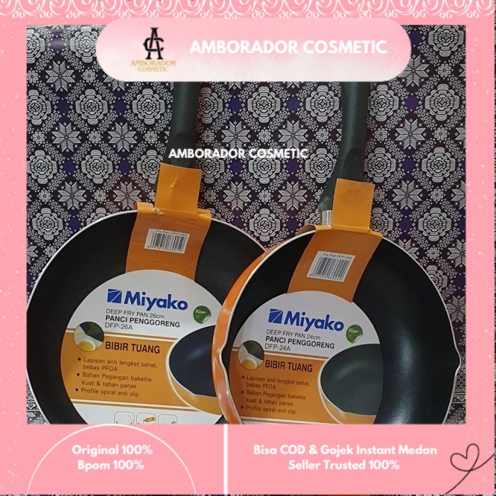 Kuali teflon Miyako / kuali anti lengket / kuali pan