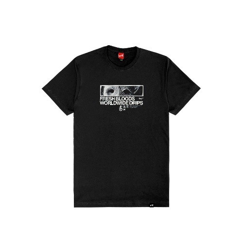 Bloods Tshirt Kaos Feardrips Black