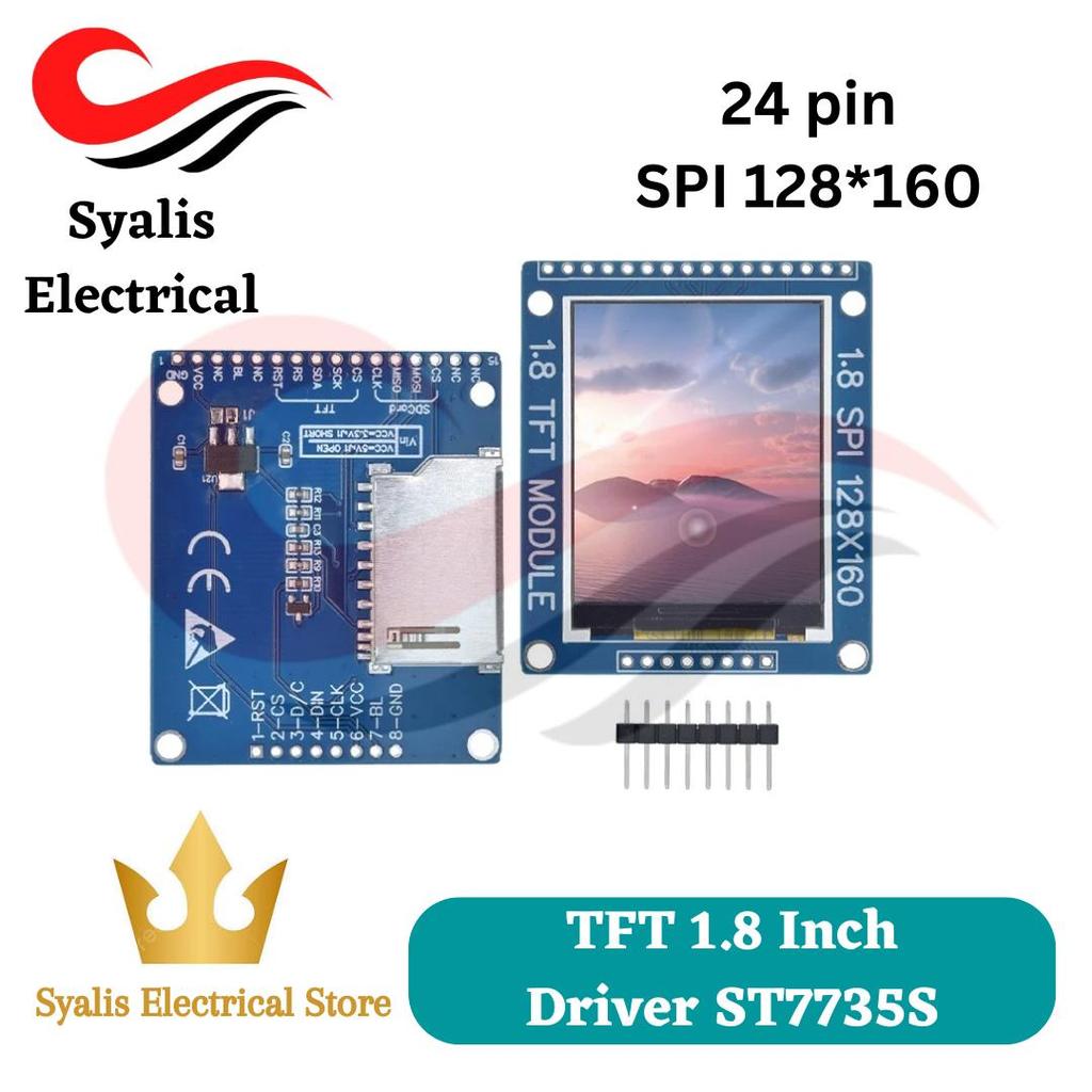Display TFT 1.8 inch LCD module [Syalis]