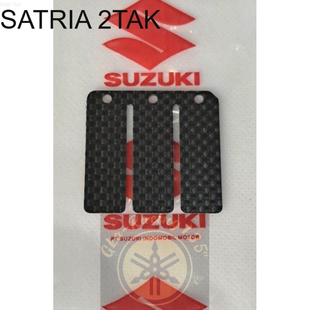 LIDAH MEMBRAN CARBON RACING SATRIA 2 TAK  HIU LUMBA 6 SPEED