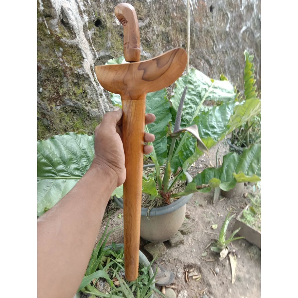 Warangka Keris Gayaman Jogja Mentahan Kayu Jati