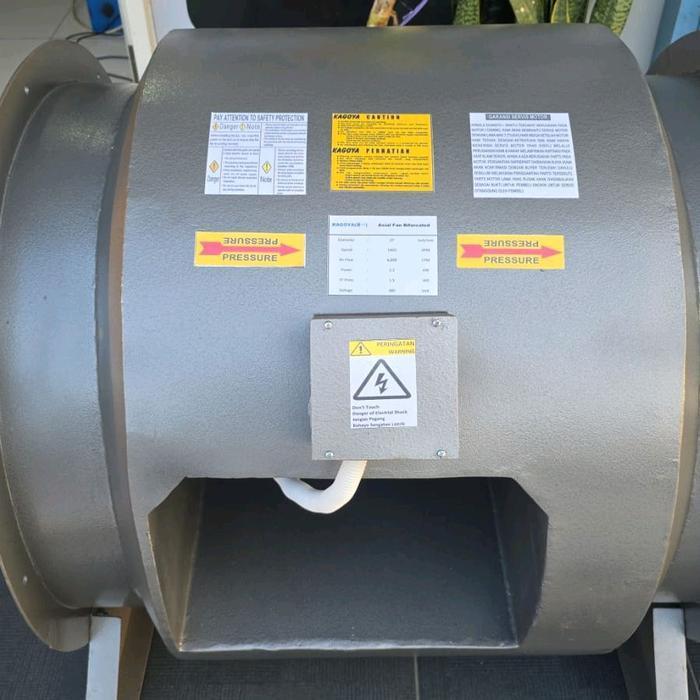 Axial Fan Bifurcated 380V 2800RPM 16" 4000CMH 300PA