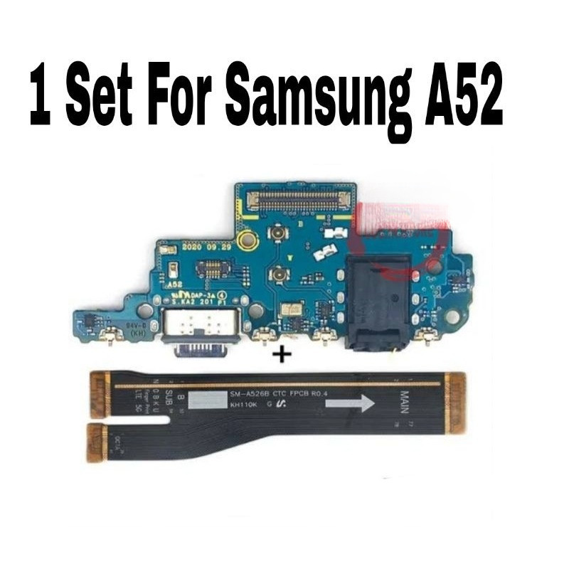 Original Samsung A52 4G Papan Cas + Fleksibel Board 1 Set
