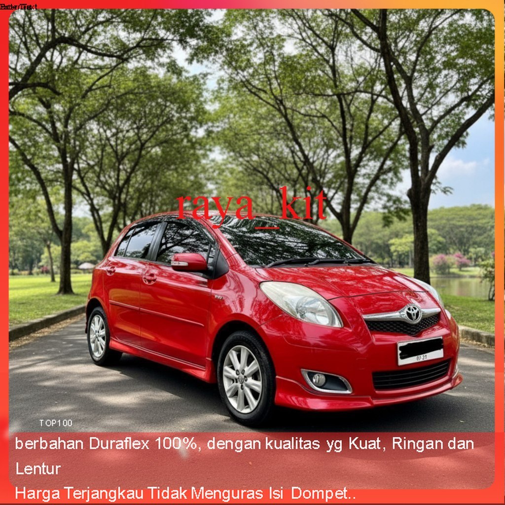 body kit BODYKIT YARIS S LIMITED 2009 2010 2011 BODIKIT YARIS S BODY KIT YARIS S