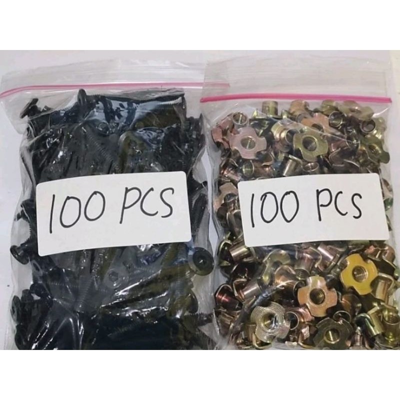 TERLARIS100 pcs baut speaker+mur tanam jcbc baut speaker baut m6 box speaker