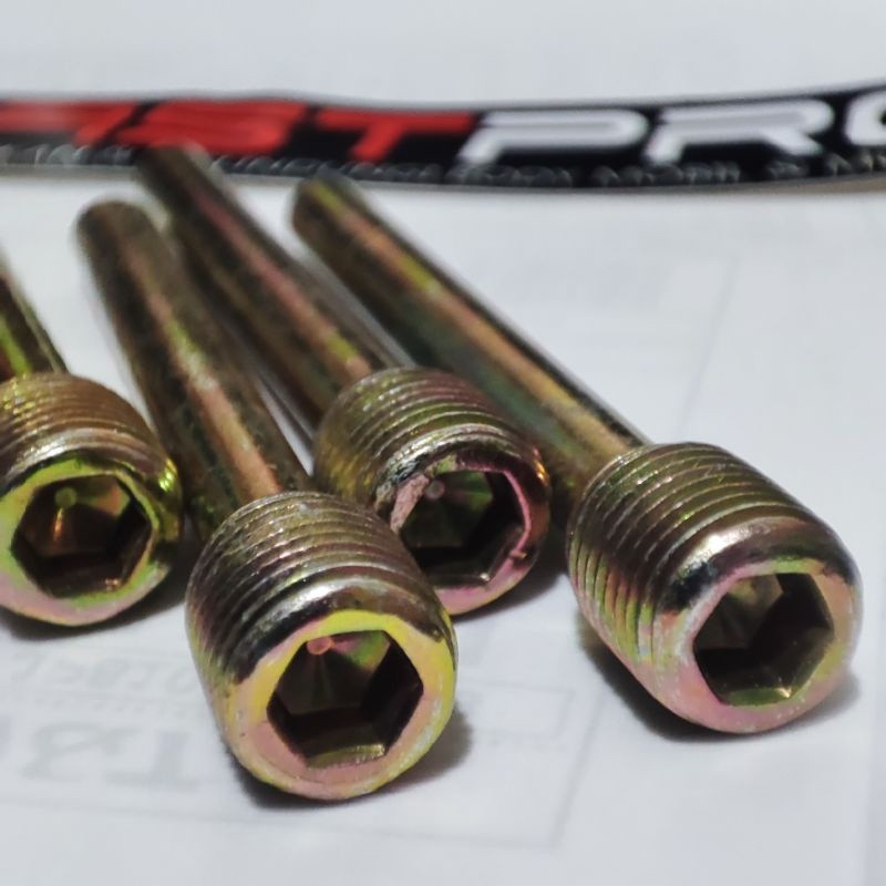 Baut Kaliper M6 Supra Kuning [K3]