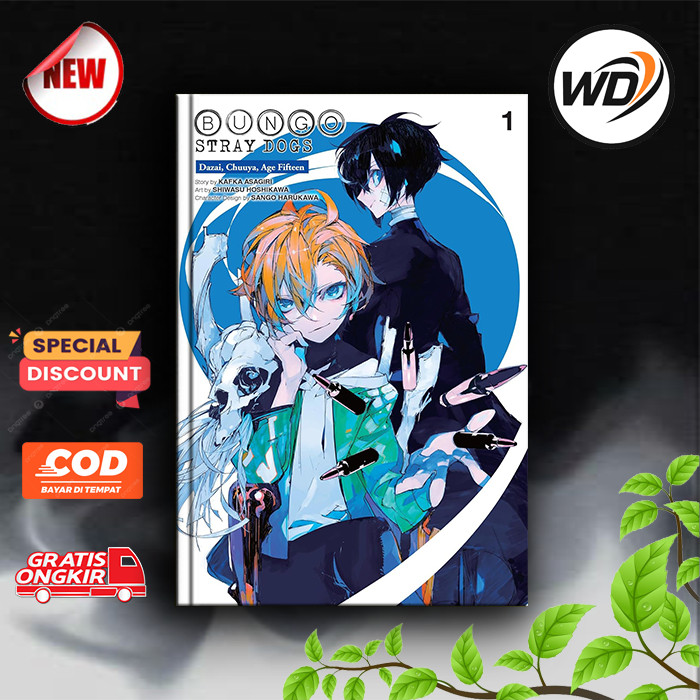 Manga:  Bungo Stray Dogs – Dazai, Chuuya, Age Fifteen