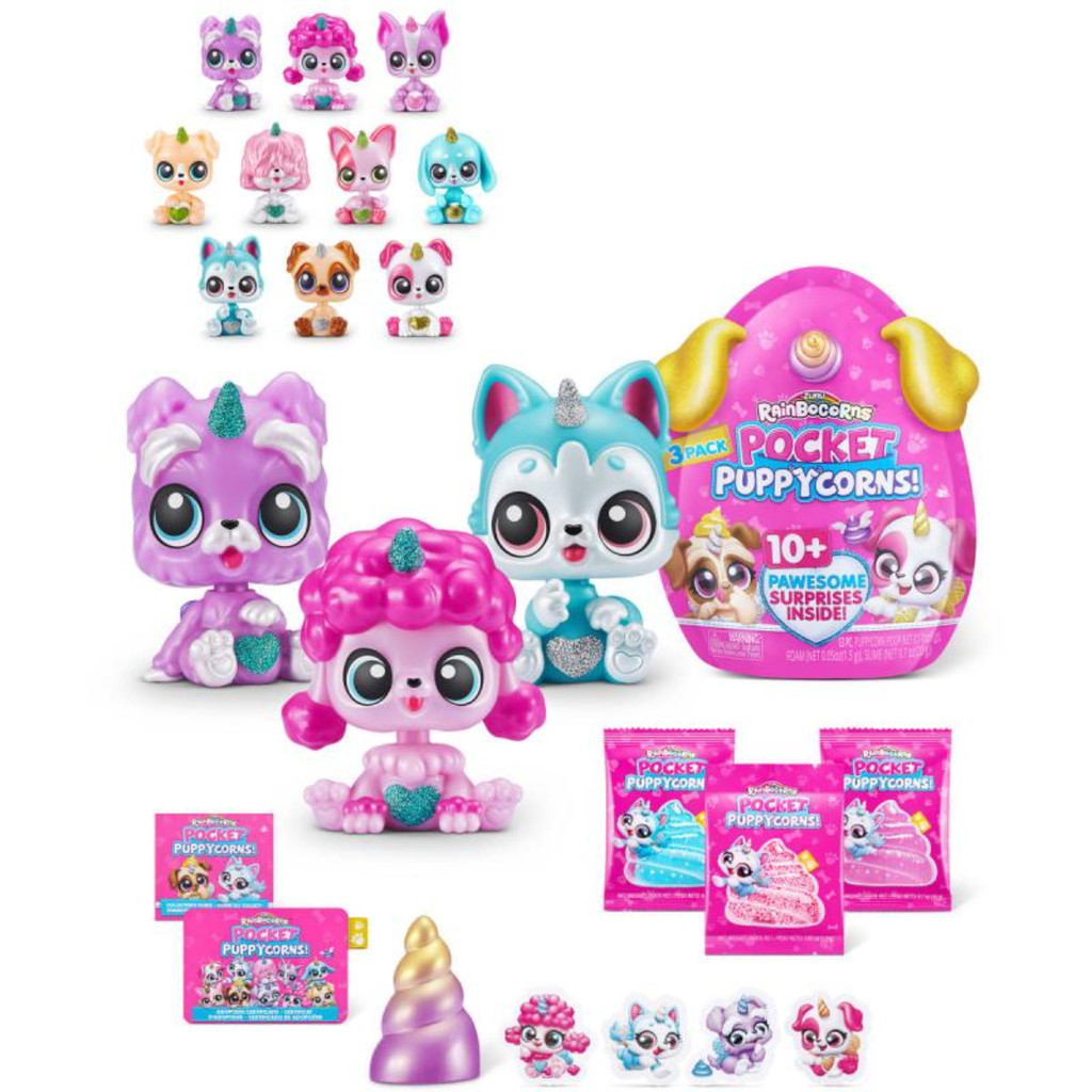 Zuru Rainbocorns Surprise Puppycorns Mystery Original Zuru Toys Mini Brands 5 Surprise Mini Puppy Do
