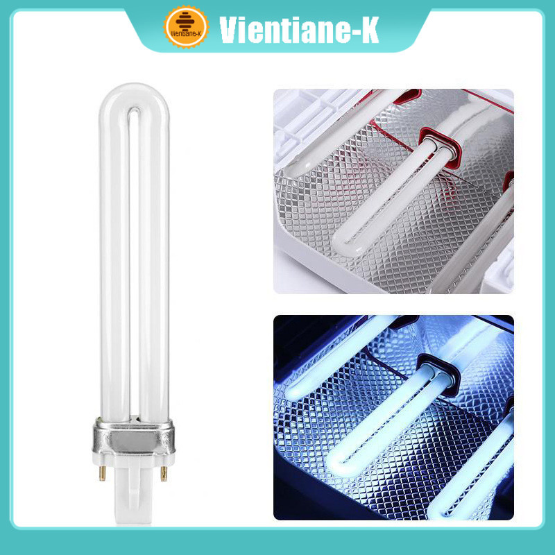 9w 365nm Bohlam Lampu UV / Lamp Nail Art / Nail Dryer