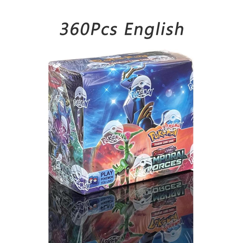 324/360Pcs English Version Pokemon TCG: Scarlet&Violet 151 Prismatic Evolutions Booster Box Pokemon 