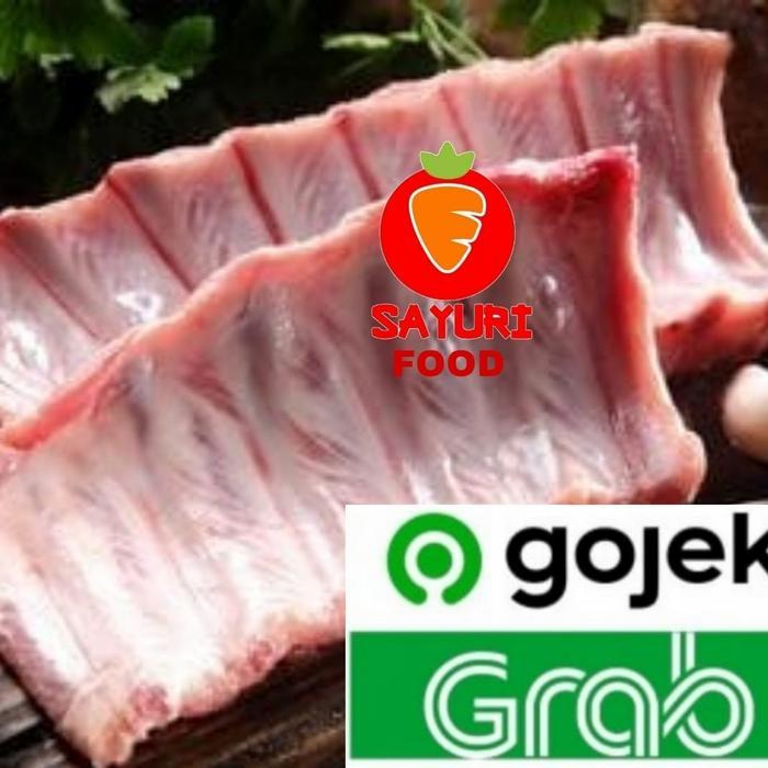 Salute Store iga babi 500gr - Iga utuh