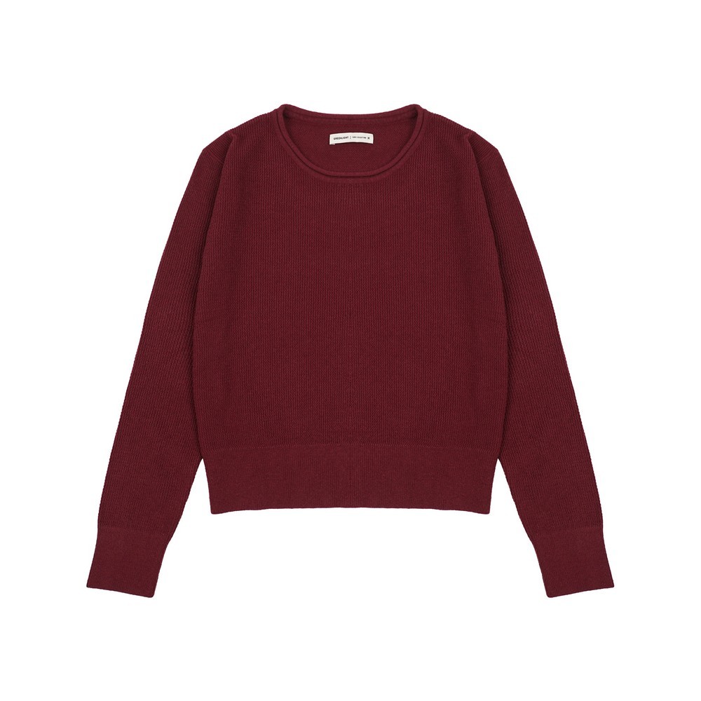 Greenlight Crewneck Wanita Sweater Rajut Knitwear Regular Fit Basic Kenai HP-C011225