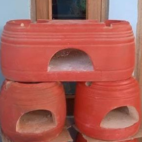 tngk(2)Tungku batu bara tungku kompor kayu / anglo tungku kompor kayu tradisional / Tungku Kayu Baka