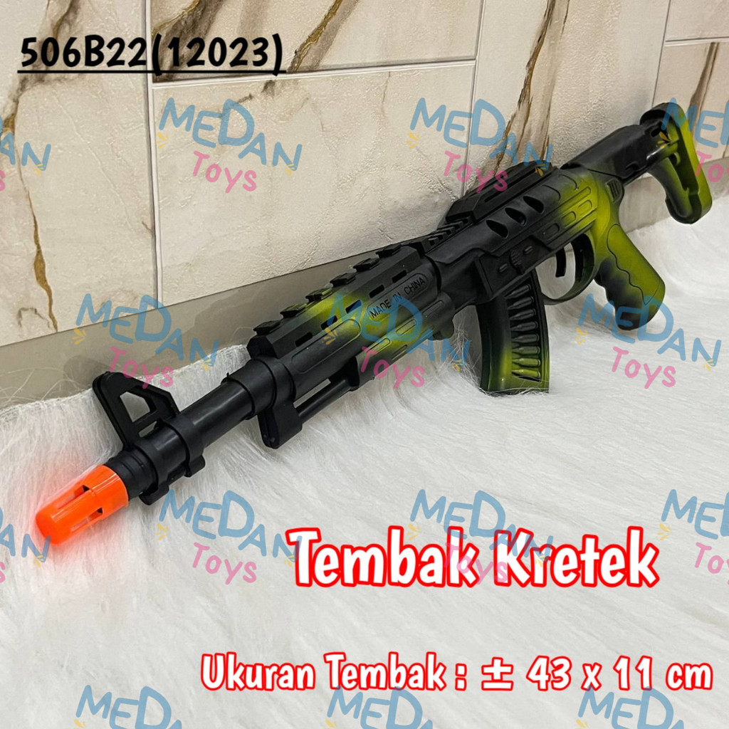 Mainan Tembakan Kretek / Mainan Tembak Tembakan Bunyi Kretekan