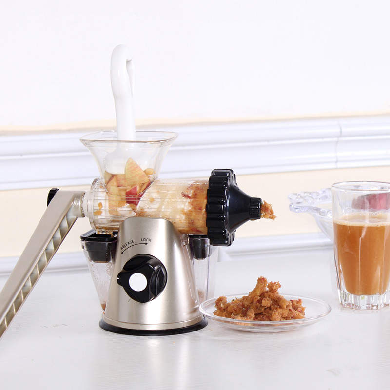 Hand Crank Wheatgrass Juicer Hand Wheatgrass Grinder Manual Wheatgrass Juicer  with Suction Cup Base