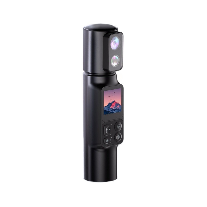 New Portable Handheld  6K 30FPS 4K 60FPS 350 Degree Rotation Action Camera Sports DV Screen Recorder