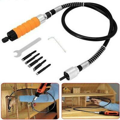 electric chisel rotary flexible shaft 6mm / adapter tatah mesin bor wood carving drill converter pah