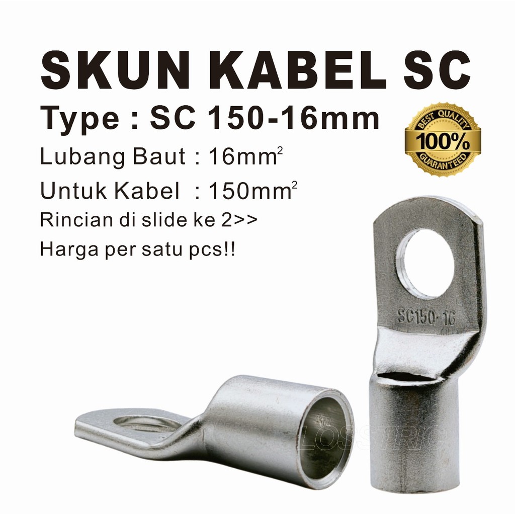 Skun / Kabel Skun SC 150-16mm