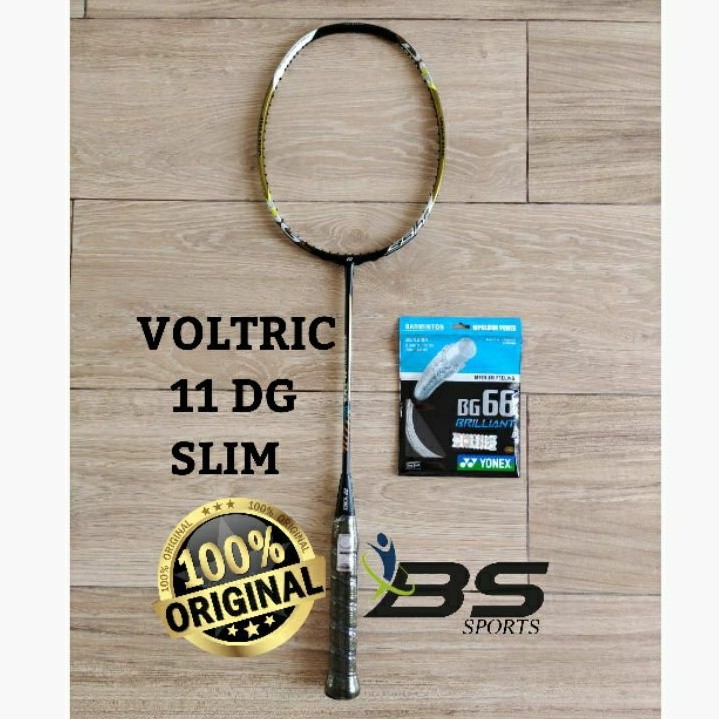 RAKET BADMINTON RAKET YONEX VOLTRIC 11DG 11 DG SLIM ORIGINAL 100%