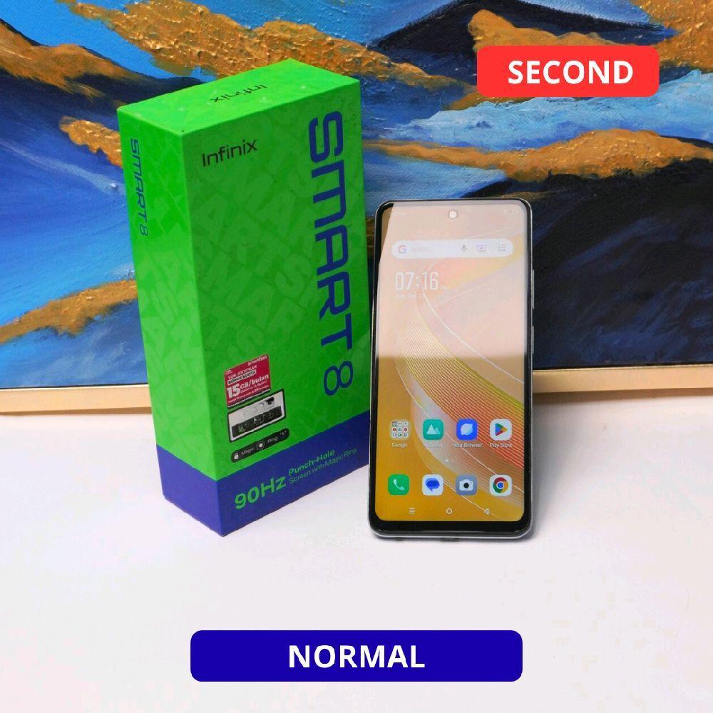 INFINIX SMART 8 3/64 GB - HP SECOND ORIGINAL SINAR MUTIARA CELL