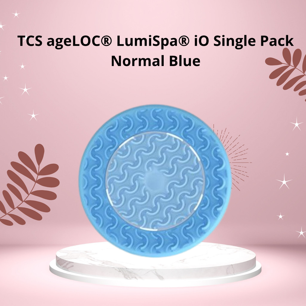 Mooie Nu Skin TCS ageLOC LumiSpa iO Head Single Pack Normal Blue - Replacement Kepala
