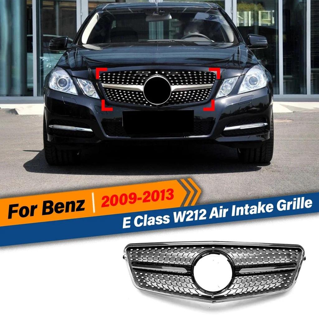 For Mercedes Benz E Class W212 E200 E250 E300 E350 E400 2009 2010 2011 2012 2013 Front Raator Racing
