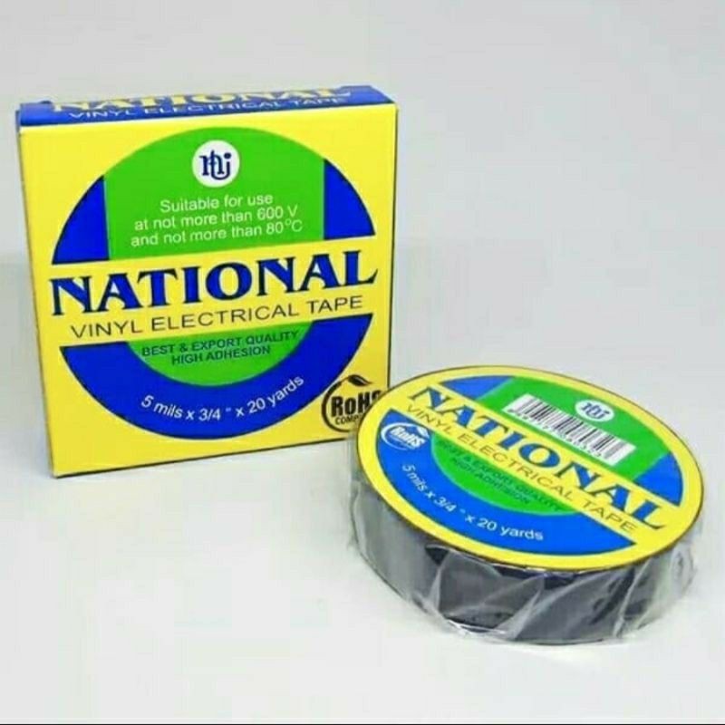 NATIONAL vinyl electrical tape isolatip isolasi listrik NACHI