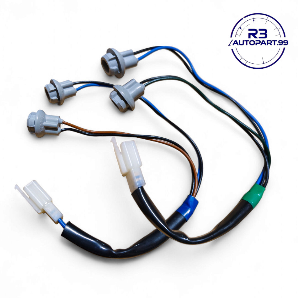 Socket Fitting Lampu Sein Depan Assy Jupiter Mx Old New Robot 5YP 1 Set Kabel Soket Fitting Lampu Se