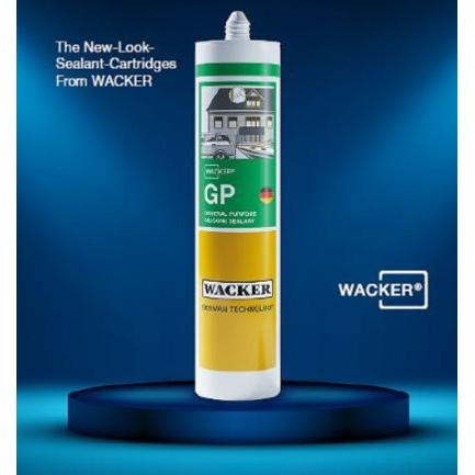 Lem Silikon Kaca/Aquarium WACKER GP/PA General Purpose Premium 270ml