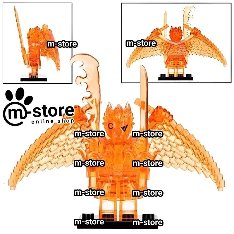 mainan kreatif edukatif naruto susanoo itachi uchiha