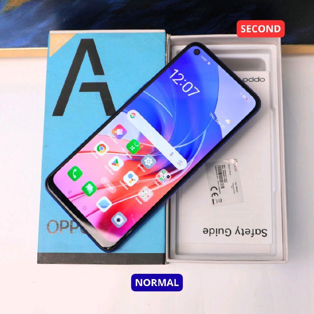 OPPO A55 4/64 GB HP SECOND ORIGINAL SINAR MUTIARA CELL