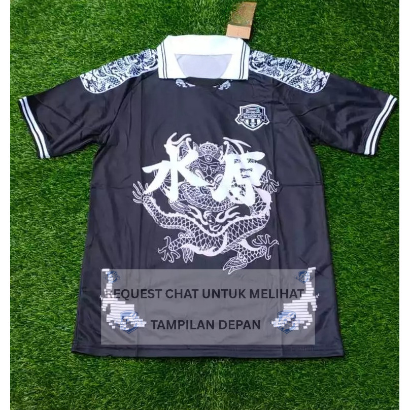 JERSEY BAJU BOLA SUWON FC 4TH HITAM 2024/2025 FANS VERSION