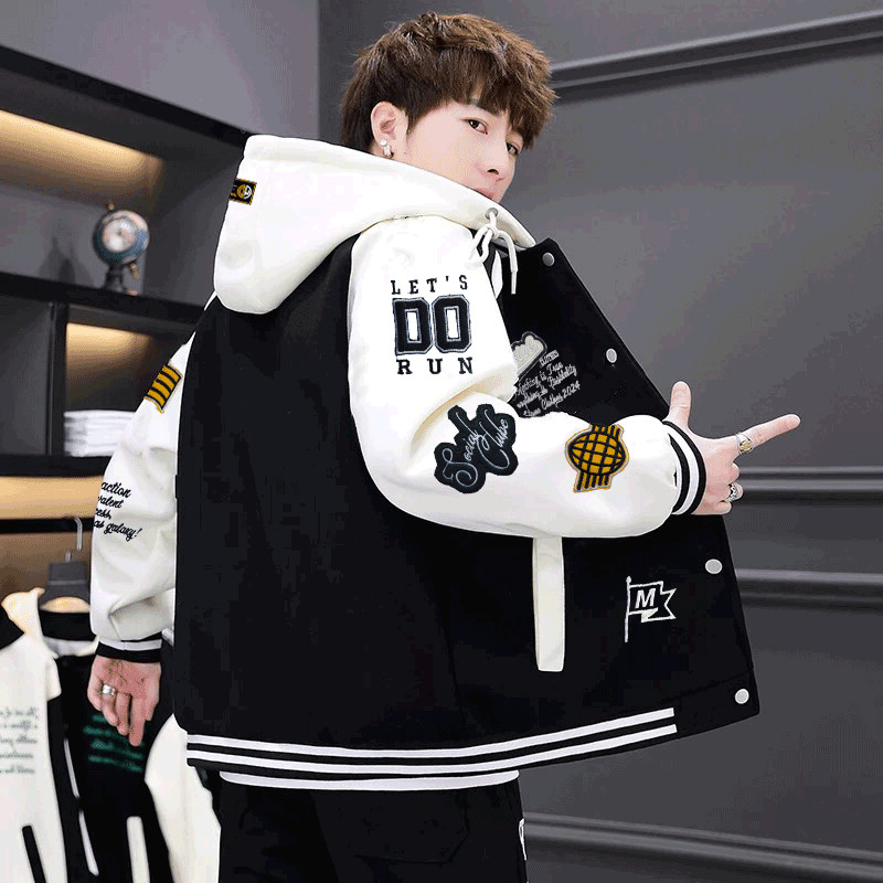 Jaket Varsity Baseball Full Bordir - Jaket Bomber Varsity Vintage - Jaket Baseball Pria New Arival -