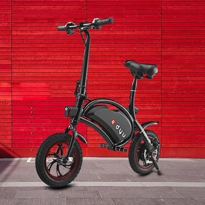 PROMO BIG SALE Dyu D1 Seated Electric Scooter Bike Sepeda Skuter Listrik