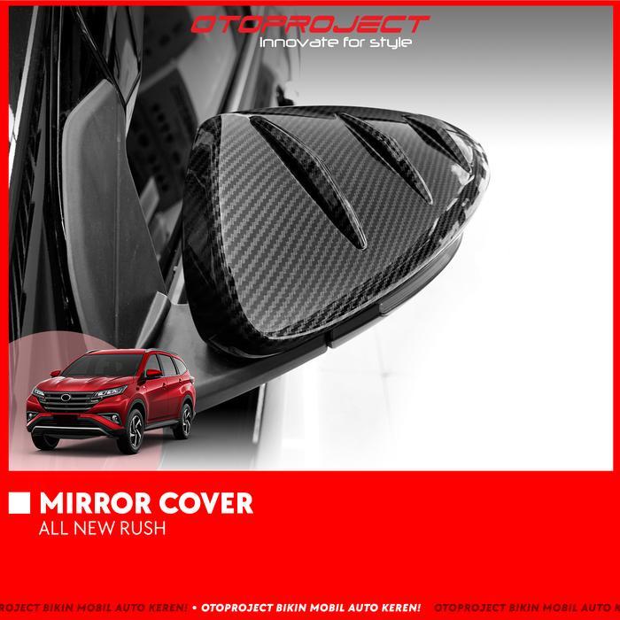 Otoproject - Mirror Cover Raize/ Rocky Carbon | Cover Kaca Spion Raize / Rocky - CARBON