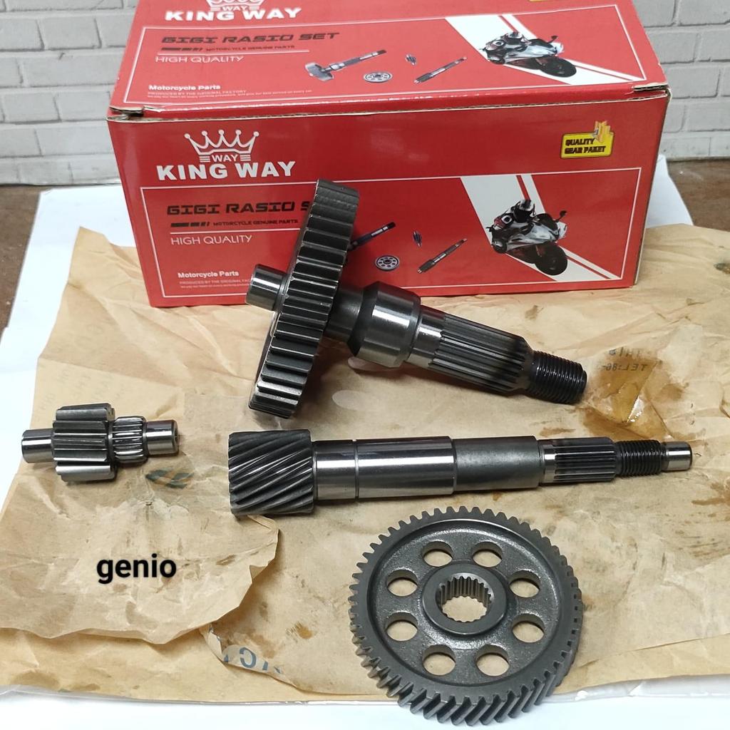 AWM GIGI RASIO SET GENIO  GEAR GARDAN ASSY RASIO LENGKAP