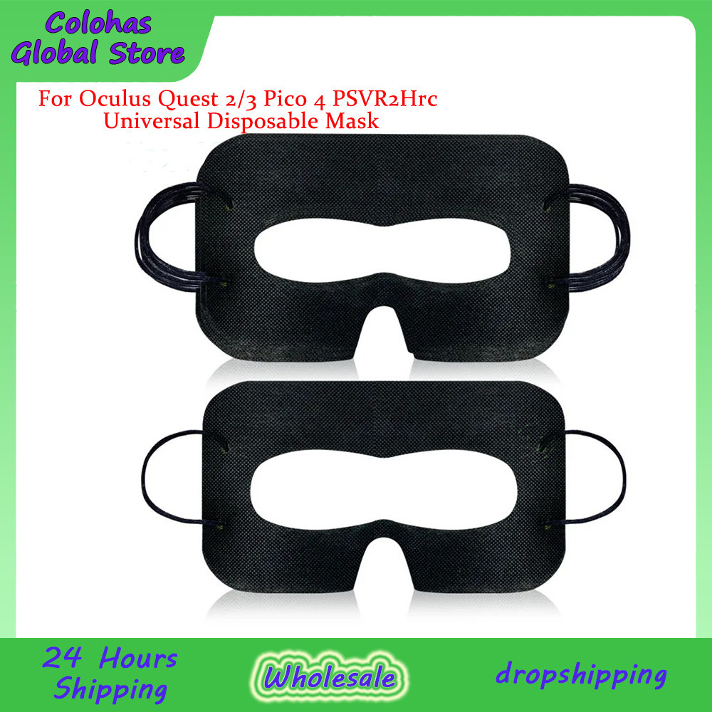 100/50 Pack VR Eye Mask Cover Hygiene sposable Eye Mask Sweat Breathable Face Protection For Oculus 