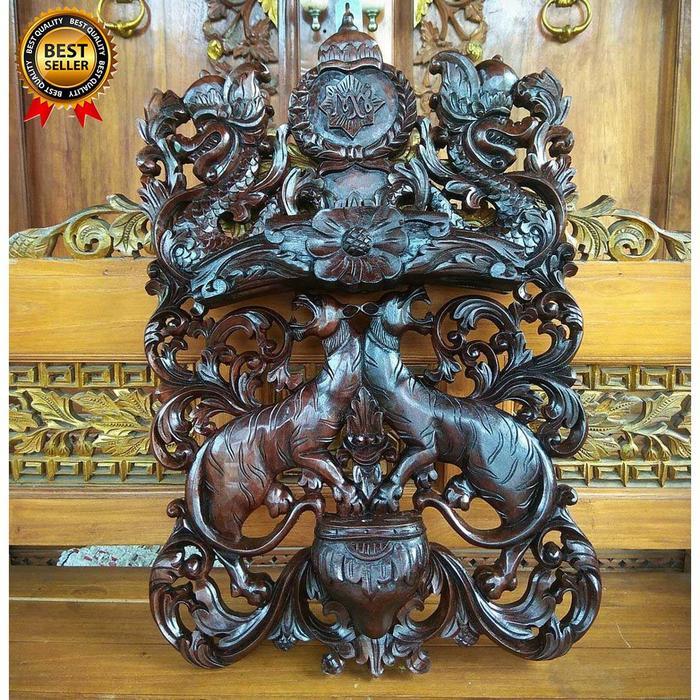 Blawong Keris Ukiran Naga dan Macan Mangkunegaran Istimewa