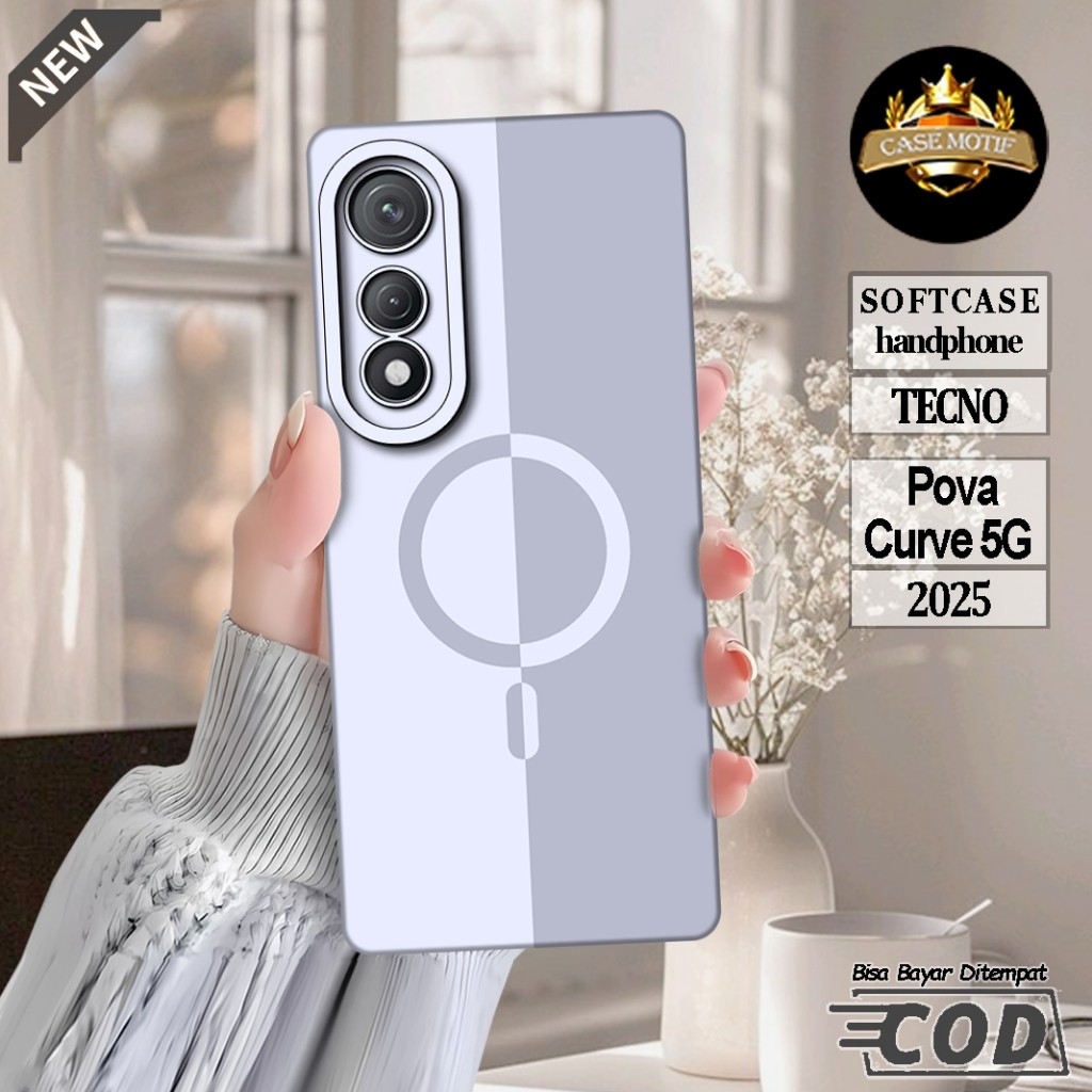 Case TECNO POVA 7 CURVE Casing POVA 7 CURVE 5G Terbaru 2025 Softcase Casing Silikon Case Hp