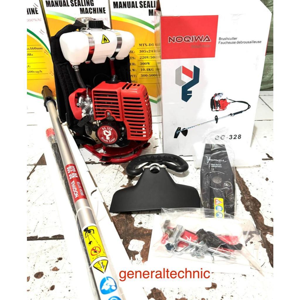 FUMIO JAPAN BRUSH CUTTER Mesin Potong Rumput 328 Noqiwa 328 2Tak Brush Cutter Noqiwa BG328 Noqiwa (P