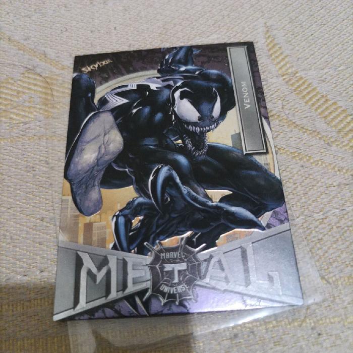 Kartu Marvel Skybox Metal Venom Spider-Man TaO 