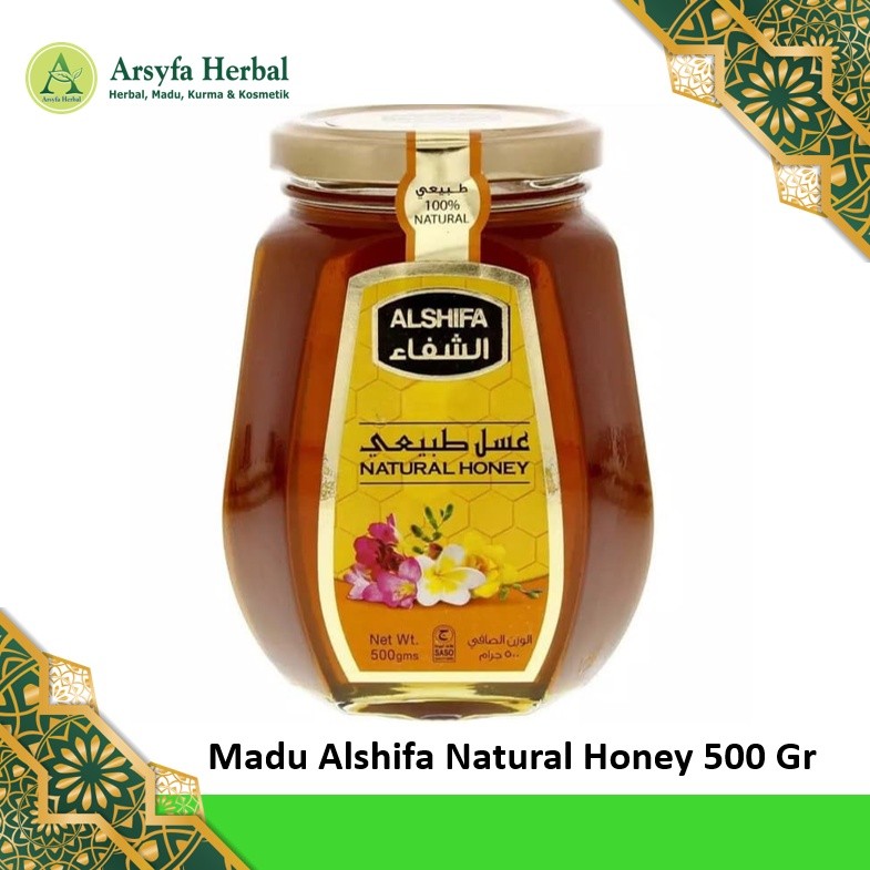 Madu Alshifa Natural Honey 500 gr | Madu Arab Alshifa | Madu Arab