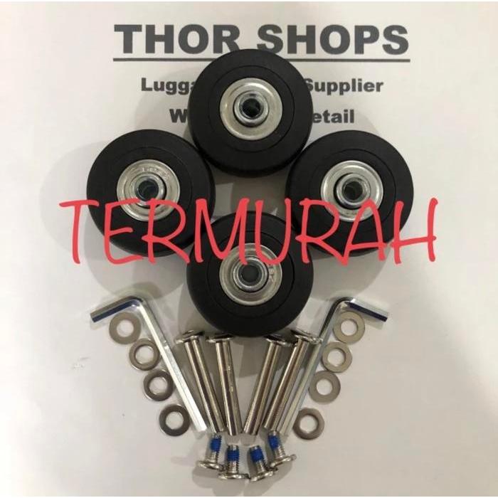 4 pcs roda koper replacement lojel samsonite condotti