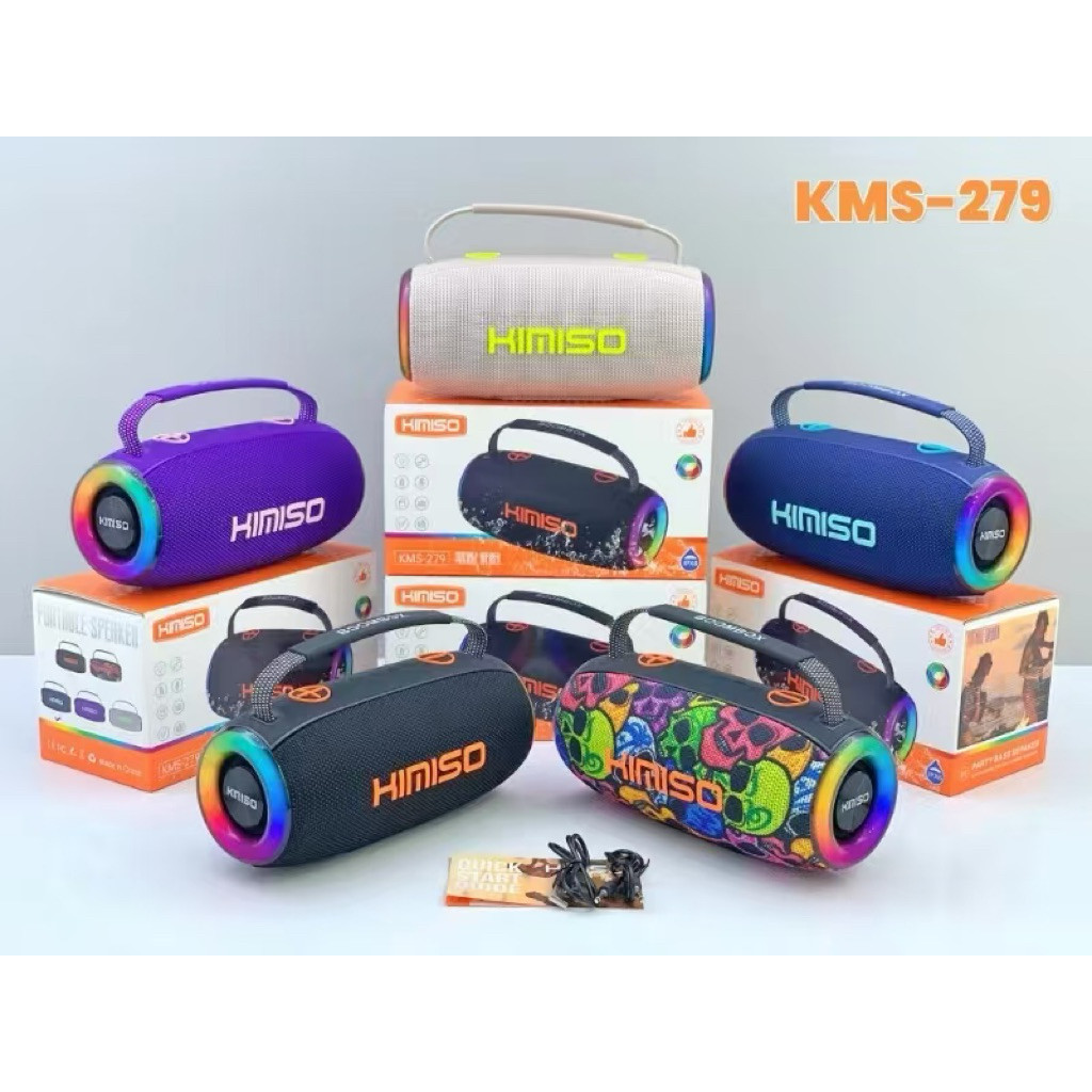 KMS-217 KIMISO WIRELESS PORTABLE SPEAKER BLUETOOTH.
