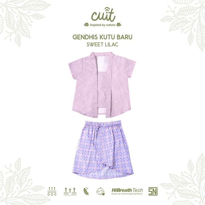 [NEW LAUNCH] CUIT Gendhis Kutubaru Motif Batik Setelan Anak Perempuan Baju Rok 3-10 Tahun - Sweet Li